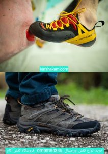 انواع کفش کوهنوردی از هایکینگ سبک تا صخره نوردی